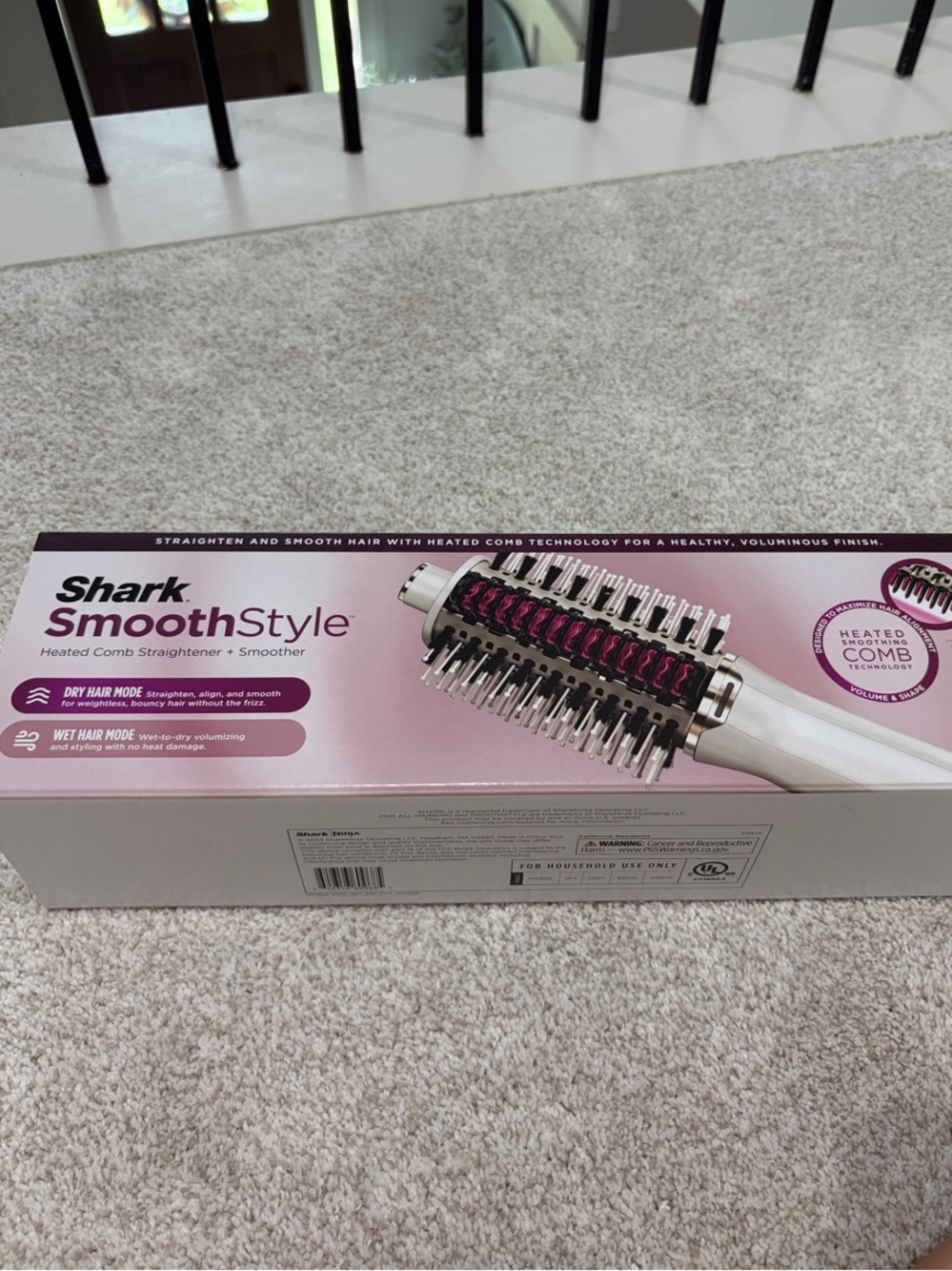 Shark SmoothStyle Heated Comb Straightene
